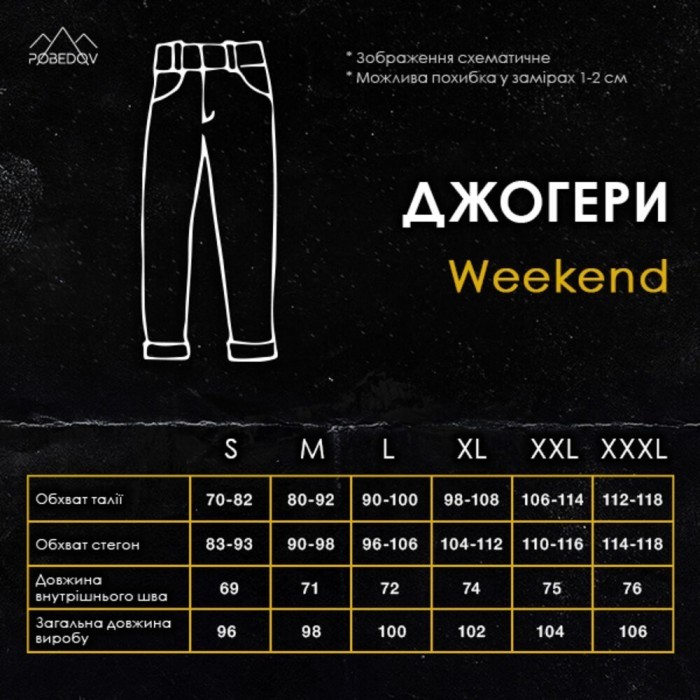 Мужские легкие джогеры из софта темно-серые Pobedov Weekend