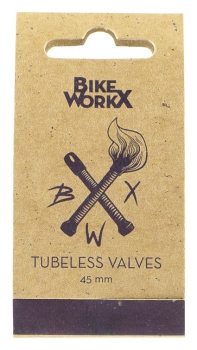 Ниппели на бескамерку BikeWorkX Tubeless Valves