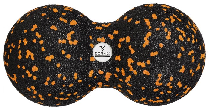 Масажний м'яч подвійний Cornix EPP DuoBall 8 x 16 см XR-0125