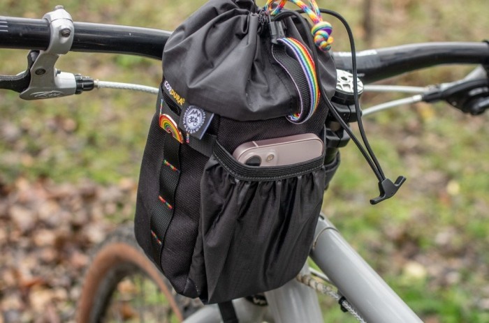 Сумка на руль KasyBag Pocket Pack One hand (кормушка) Rainbow