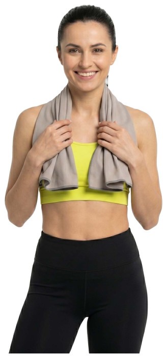 Рушник спортивний Actiget 80 x 40 см з мікрофібри ACT0183 Grey