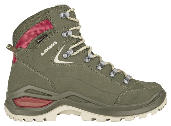 Черевики LOWA Renegade Evo GTX MID W grey green-panna