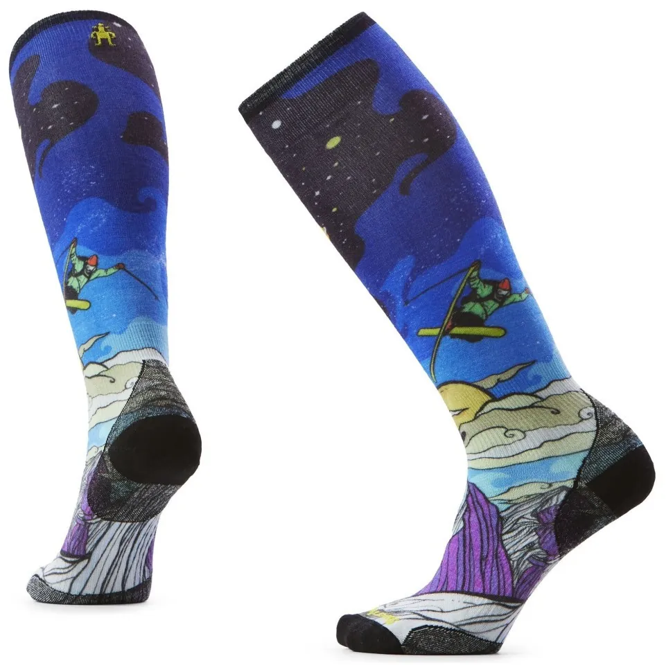Шкарпетки жіночі Women's Ski Zero Cushion Galactic, Deep Navy, M (SHM_SW 002885.092-M)