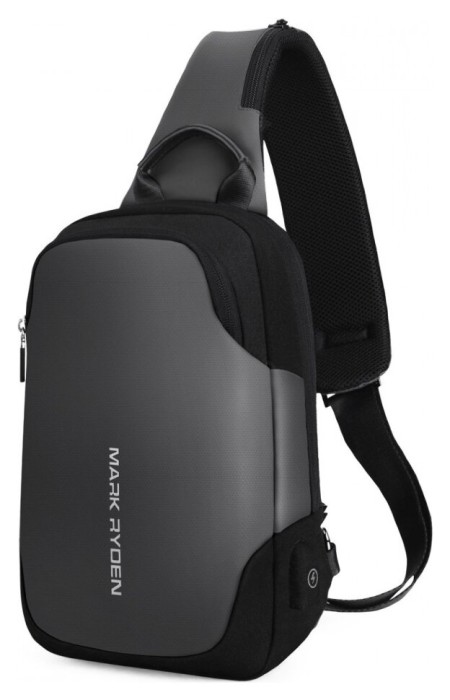 Рюкзак з однією лямкою Mark Ryden Mini Secret MR7056 Gray, укр, укр