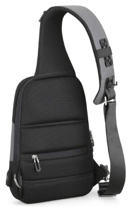 Рюкзак з однією лямкою Mark Ryden Mini Secret MR7056 Gray, укр, укр