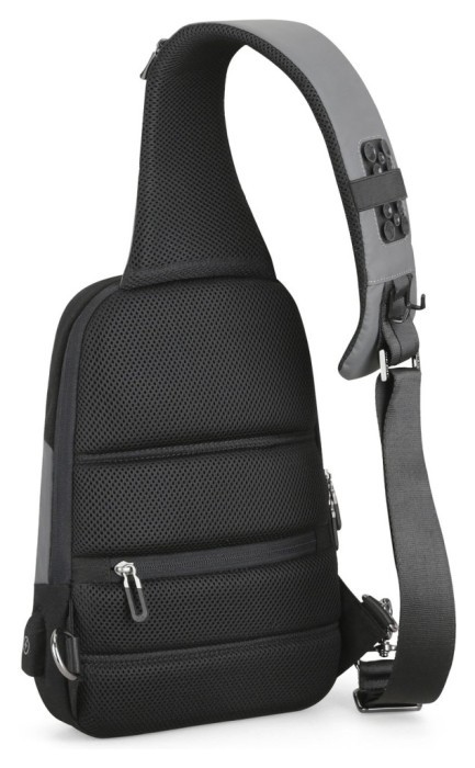 Рюкзак з однією лямкою Mark Ryden Mini Secret MR7056 Gray, укр, укр