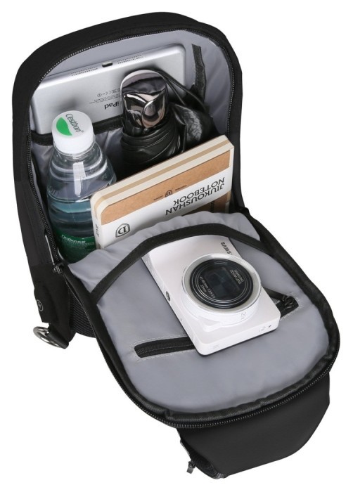 Рюкзак з однією лямкою Mark Ryden Mini Secret MR7056 Gray, укр, укр