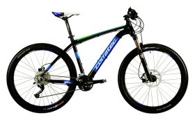 Велосипед Corratec X-Vert S 650B 0.4 27,5" Black Blue Green
