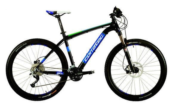 Велосипед Corratec X-Vert S 650B 0.4 27,5" Black Blue Green