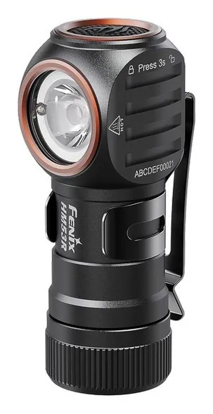 Фонарь налобный Fenix HM53R, черный