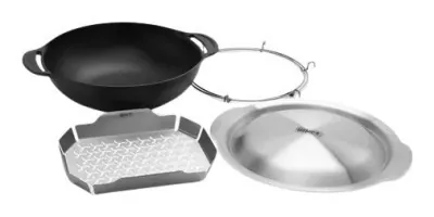 Вок и пароварка Crafted Weber 7607