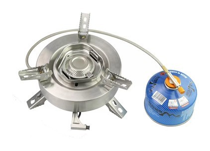 Горелка газовая Starcamp 4400W-11000W HX-CS14B silver