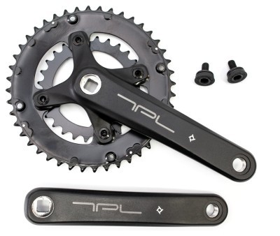 Шатун алюм. L170мм 28-44Т PROWHEEL TPL-101 под квадрат (черн.)