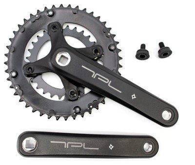 Шатун алюм. L170мм 28-44Т PROWHEEL TPL-101 под квадрат (черн.)