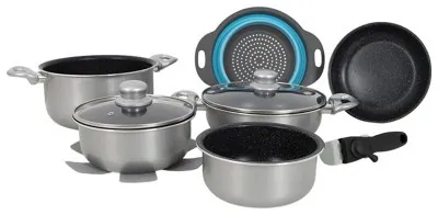 Набор посуды Gimex Cookware Set induction 9 предметов Silver (6977226)