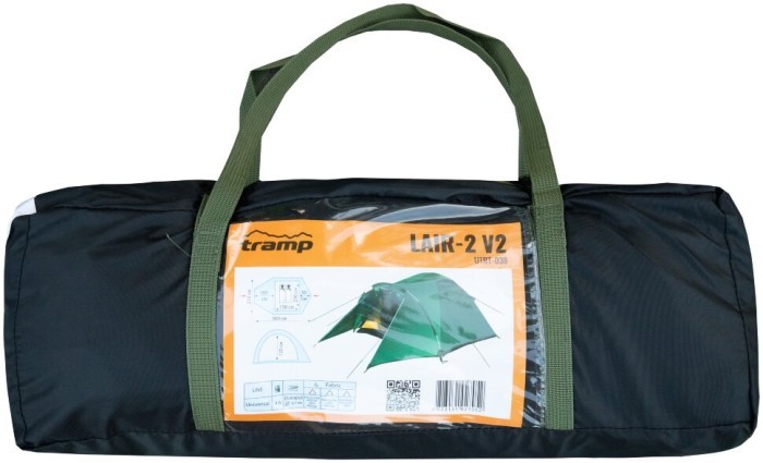 Намет Tramp Lair 2 (v2) green UTRT-038, укр, укр