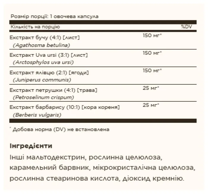Herbal Water Pill - 100 vcaps (До 11.26)