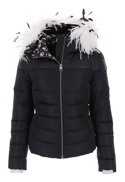 Куртка для зимових видів спорту VIST (D005LAF) CATERINA LEOPARD DOWN JACKET'17