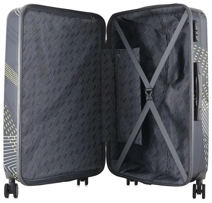 Валіза Semi Line 28" (L) Black Pattern (T5651-3)
