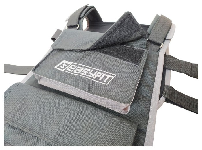 Жилет-утяжелитель EasyFit до 20 кг наборный с филлерами.