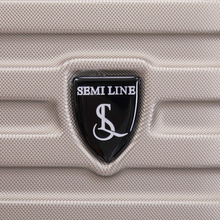 Валіза Semi Line 24" (M) Champagne (T5864-2)
