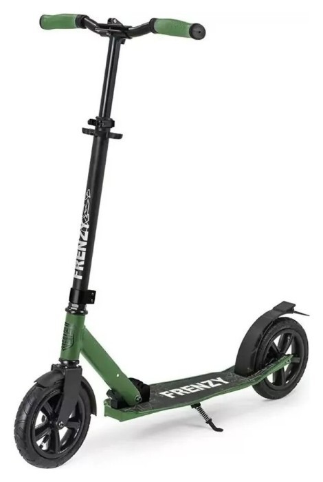 Самокат Frenzy 205 mm Pneumatic Plus military green, укр, укр