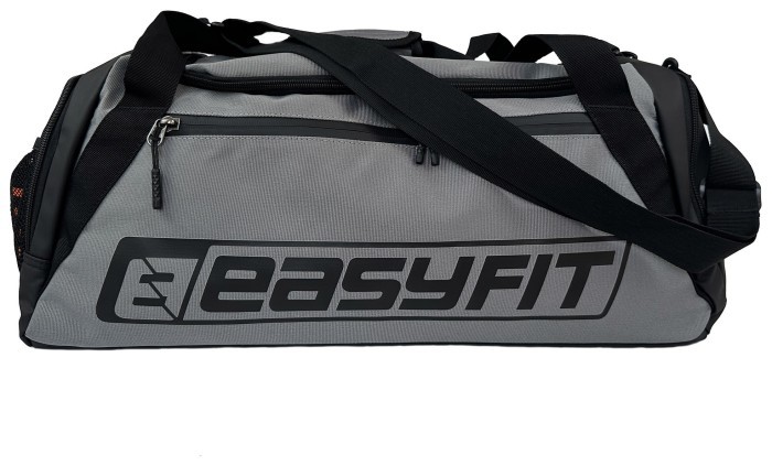 Спортивна сумка Easyfit SB1 45 л сіра, укр, укр