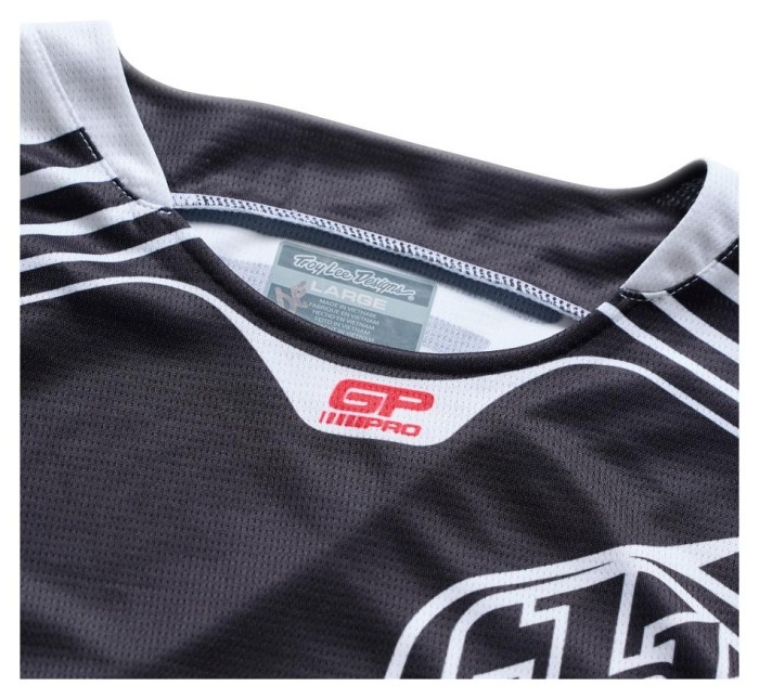 Мото джерсі TLD GP PRO JERSEY; STREAMLINE [BLACK / WHITE] XL