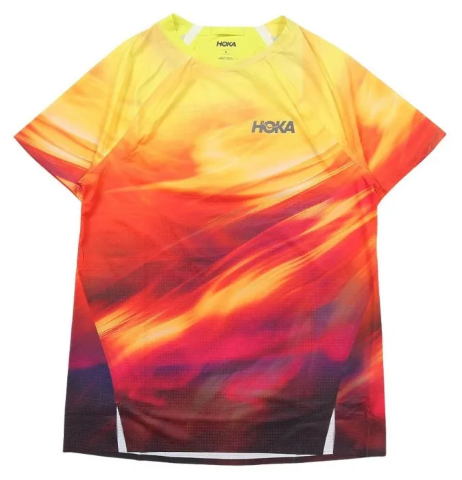 Футболка для бігу HOKA ( 1182019 ) W'S Race Day Short Sleeve TR PRT 2026