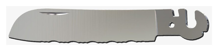 Змінний інструмент FTL1-3 до мультитула Roxon Flex S804 (велике серейторне лезо)