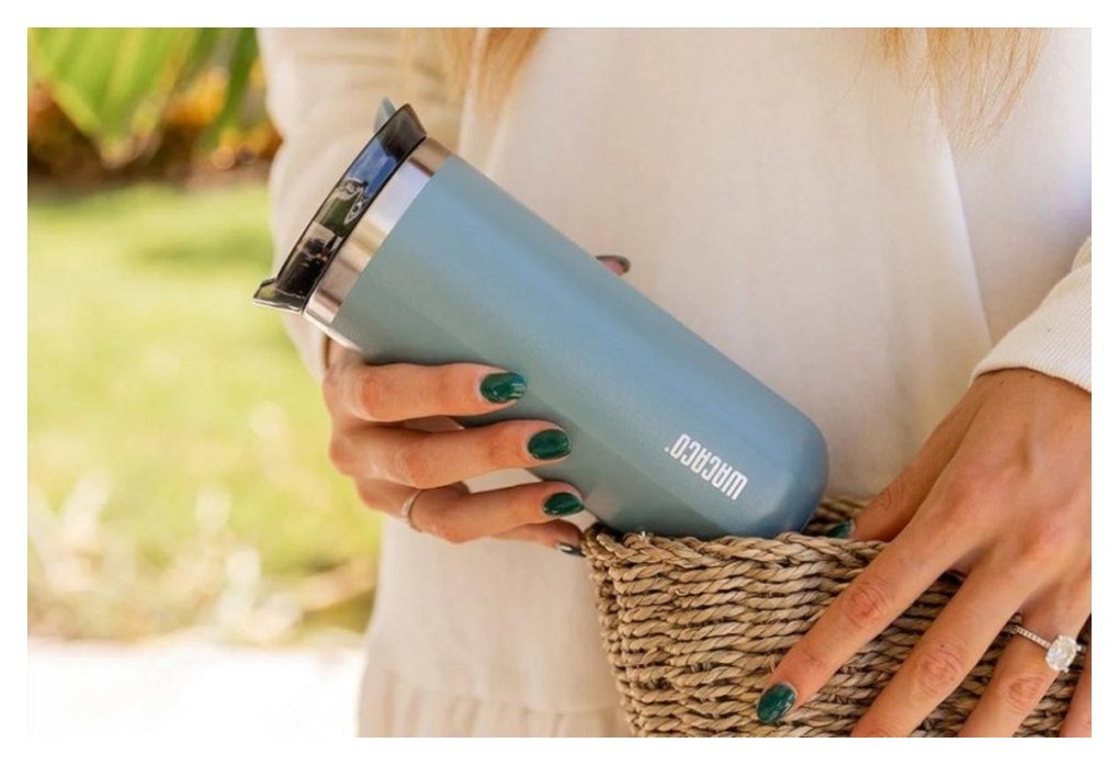 Термокухоль Wacaco Octaroma Grande 435 мл, блакитний