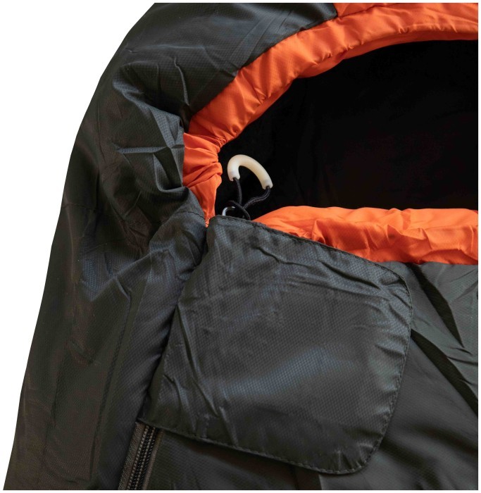 Спальний мішок Tramp Boreal Long кокон лівий orange/grey 225/80-55 UTRS-061L