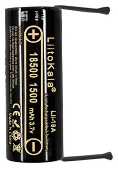 Акумулятор LiitoKala Lii-18A-N 18500 1500mah battery