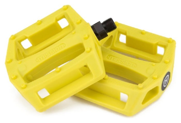 Педалі Mission Impulse жовті, укр, укр
