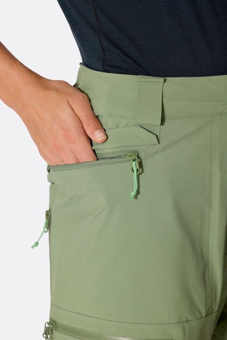 Штани жіночі Rab Novaline Pants Wmns, Dark Fig Green, M Regular