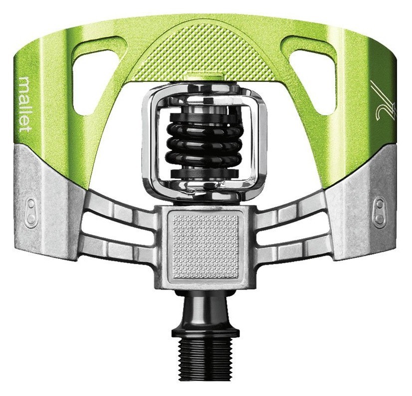 Педали для велосипеда Crankbrothers MALLET 2 Black/green (15987)