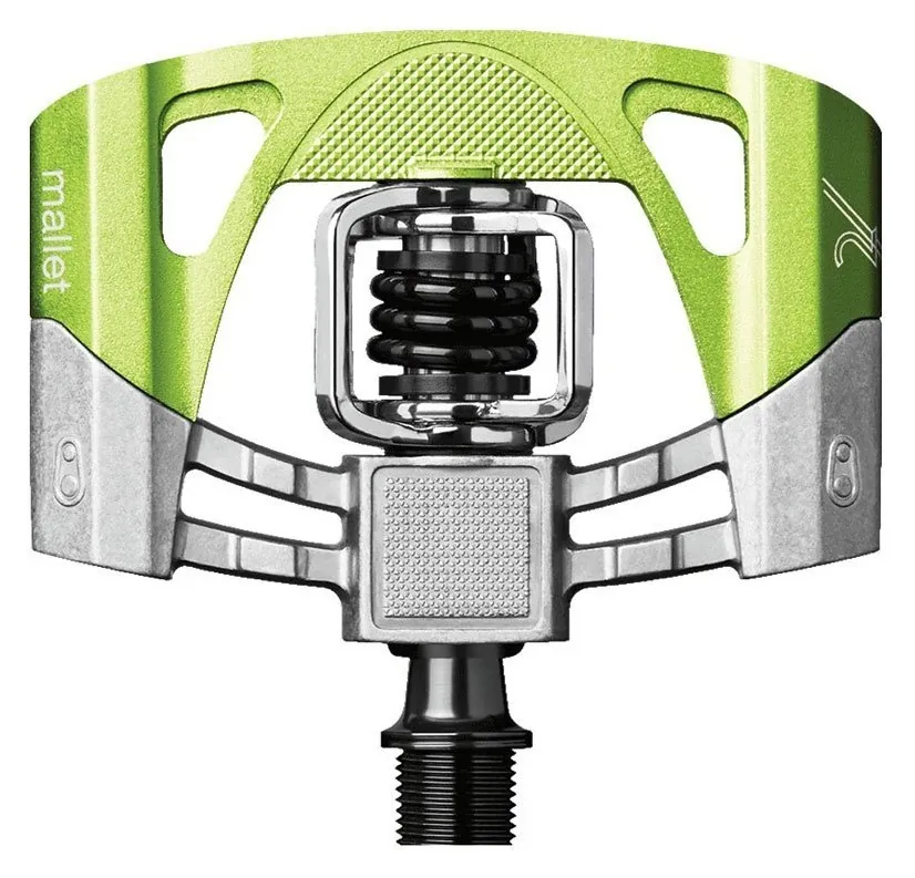 Педалі для велосипеда Crankbrothers MALLET 2 Black/green (15987) (Зелений, Чорний)