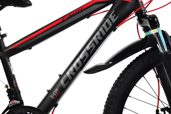 ВЕЛОСИПЕД CROSSRIDE 24 MTB ST "FAITH", Червоний