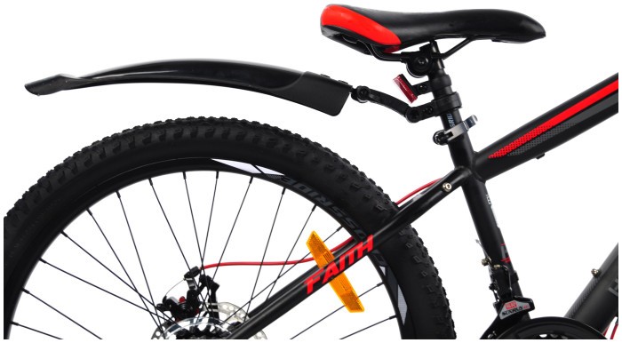 ВЕЛОСИПЕД CROSSRIDE 24 MTB ST "FAITH", Червоний