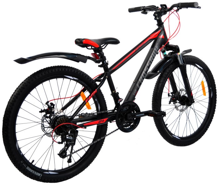 ВЕЛОСИПЕД CROSSRIDE 24 MTB ST "FAITH", Червоний
