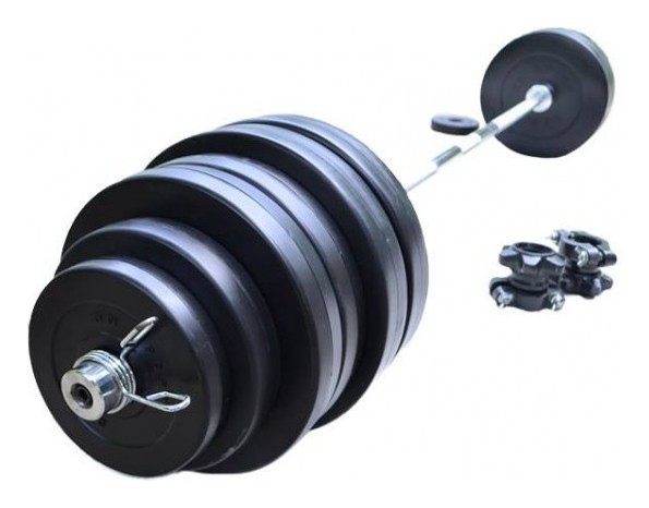 Штанга олімпійська з протиударним покриттям на 120 кг, укр, укр