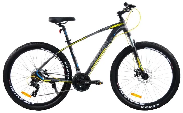 Велосипед 27,5 MTB AL "DALLAS", серо-желтый