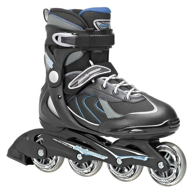 Роликові коньки для дорослих Bladerunner PRO 80 M 44.5 (11US) 290мм Black/blue (0T306000 774) O (310мм)