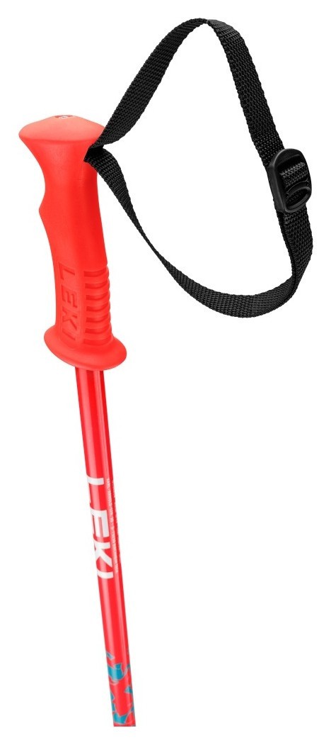 Палки для горных лыж для подростков Leki RIDER 70см Petrol/fluorescent red/pearl nightblue (64944141-WRH)