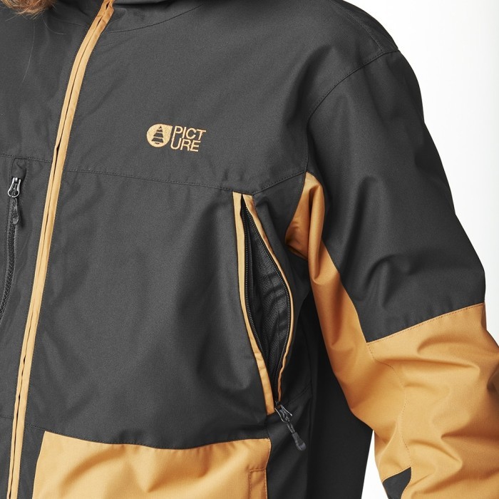 Picture Organic куртка лижна Jomoh 2025 black-brown sugar S