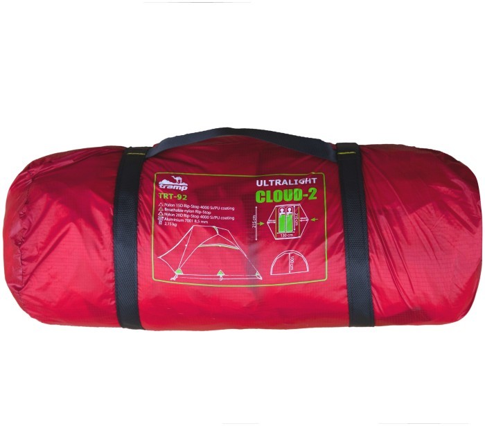 Намет Tramp Cloud 2 Si TRT-092-red червоний, укр, укр