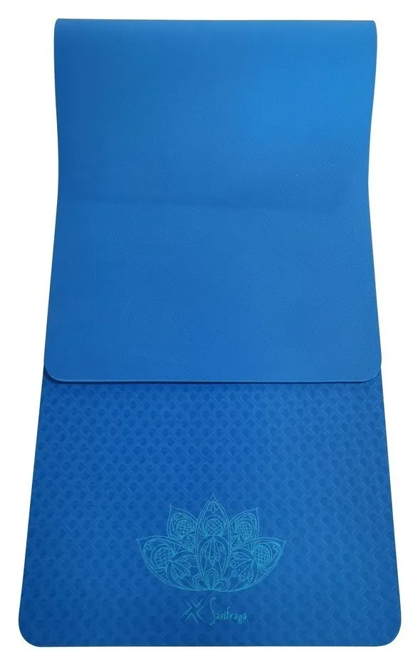 Коврик для йоги Saxifraga LOTUS Blue (SYM21U4Z) (183 x 61 см)