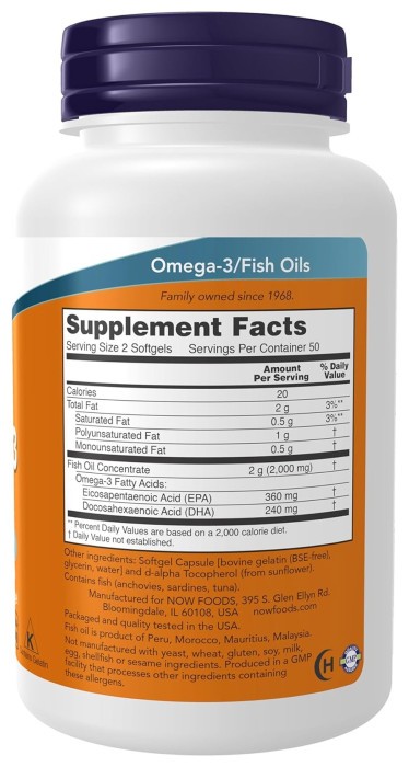 Omega-3 1000mg - 100 sgels