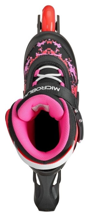 Ролики Rollerblade Microblade SL black-coral (тест)