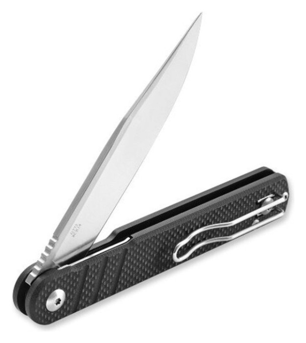 Нож складной туристический Ganzo G772-BK (8.9 см) 8CR14/G10 черный